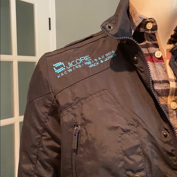 Jack & Jones Men’s Windbreaker Jacket - Picture 2 of 5